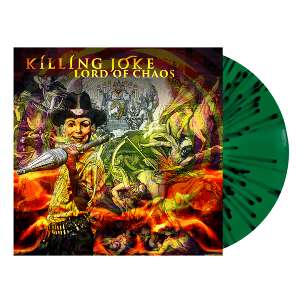 Lord Of Chaos EP Green & Black Splatter Vinyl LP by Killing Joke