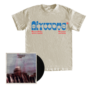 Terrible Town Black Vinyl + Cream T-Shirt by Airways