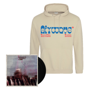 Terrible Town Black Vinyl + Cream Hoody by Airways