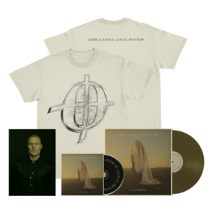 In Amber CD Album + Limited Edition Transparent Amber Double Vinyl (Exclusive) + Coda Cream T-Shirt + Signed Print by Hercules & Love Affair
