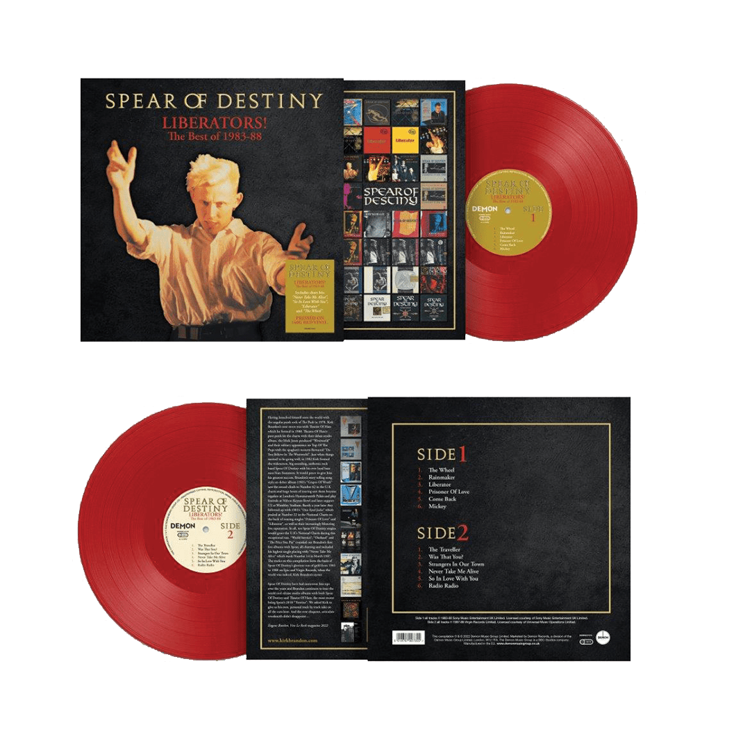 Liberators! - The Best Of 1983-1988 Red Vinyl by Spear Of Destiny