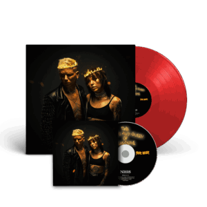 The King and Queen of Gasoline Red Vinyl EP + CD by Hot Milk