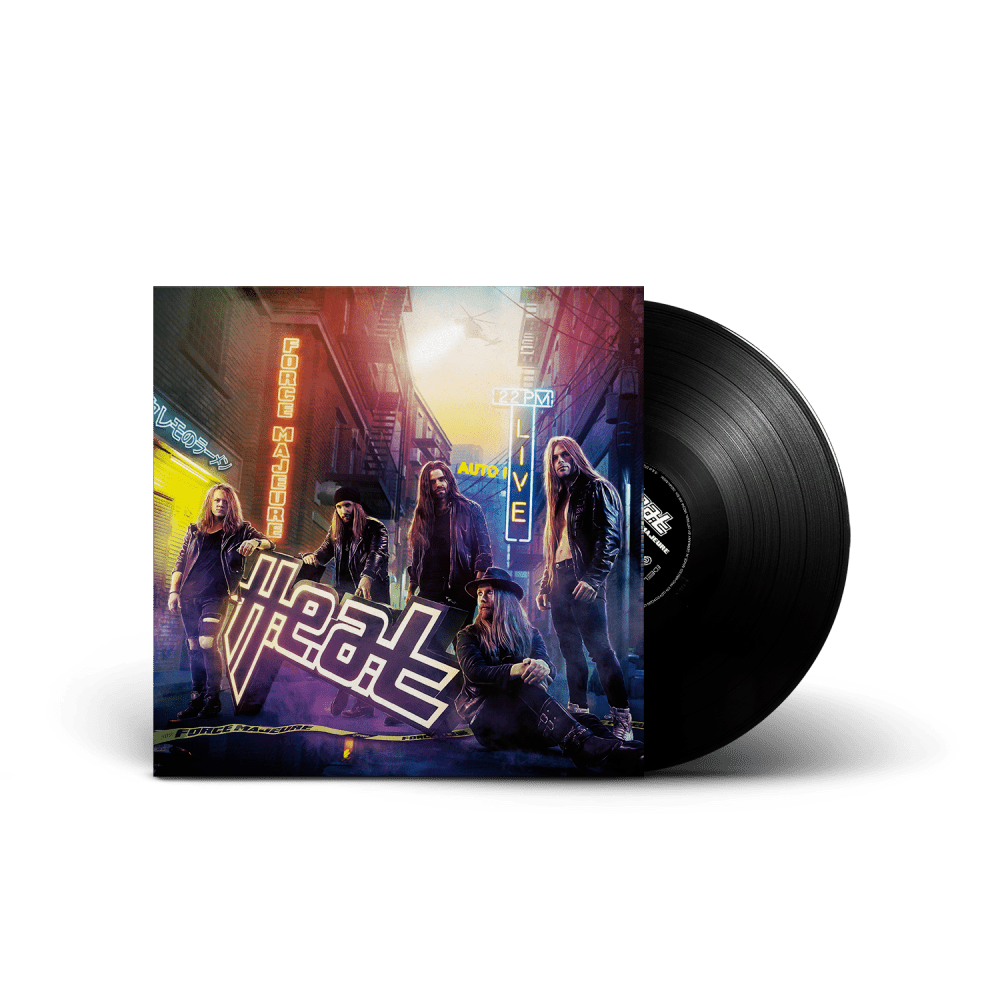 Force Majeure (Black LP) Heavyweight Vinyl by H.E.A.T