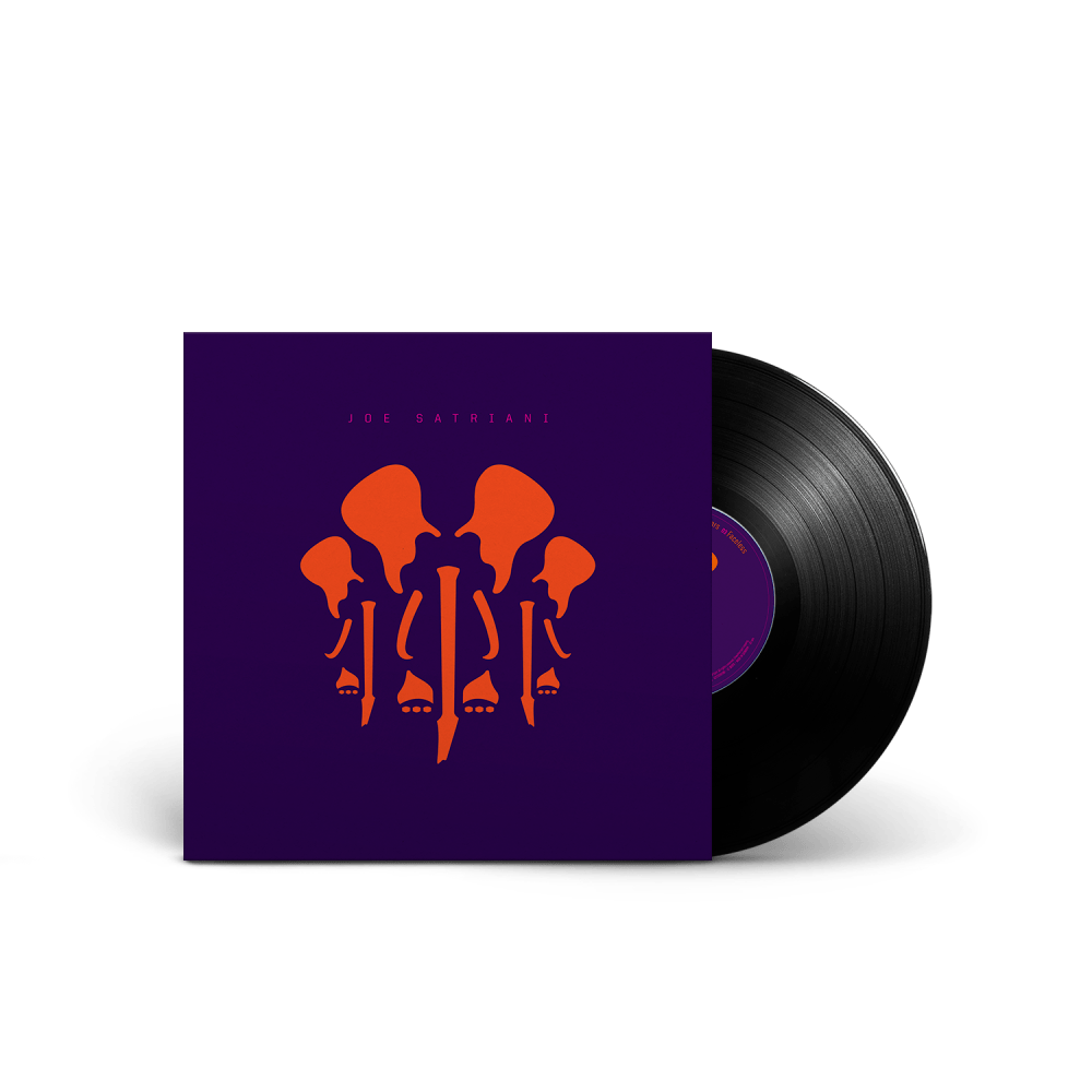 The Elephants Of Mars (Black Vinyl) Double Heavyweight Vinyl by Joe Satriani