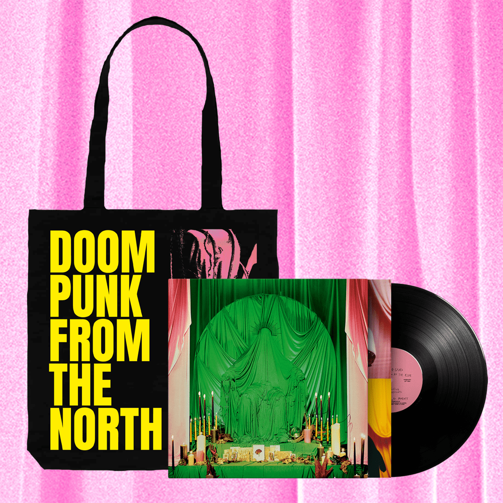 Congregation LP, Doom Punk Heavy Canvas Totebag by Witch Fever