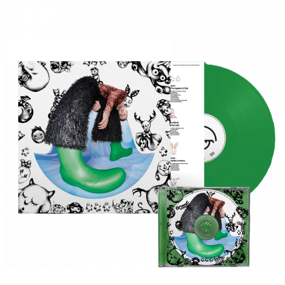 demon Time Neon Green Vinyl + CD by Mura Masa