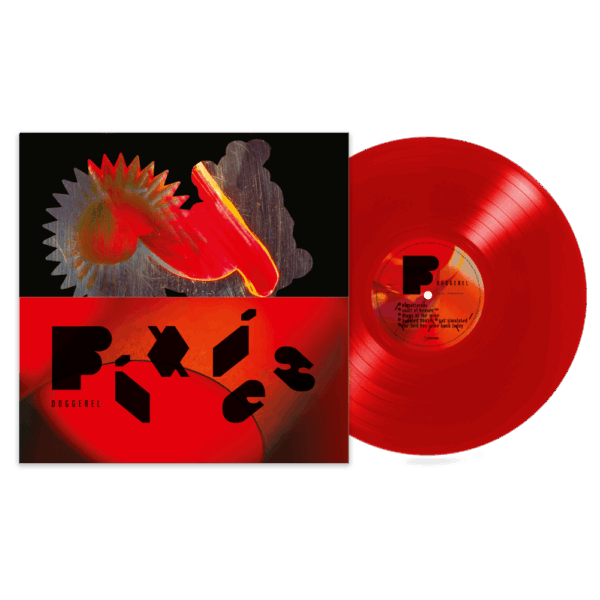 Doggerel Red Vinyl LP by Pixies