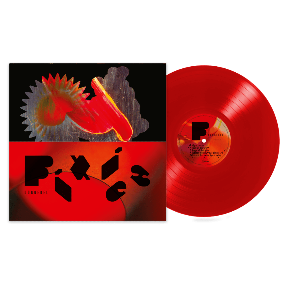 Doggerel Red Vinyl LP by Pixies