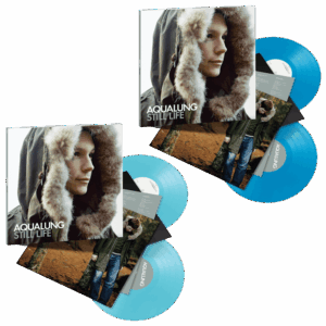 Still Life Store Exclusive Curacao Colour Vinyl + Still Life Sky Blue Vinyl + Signed Art Print by Aqualung