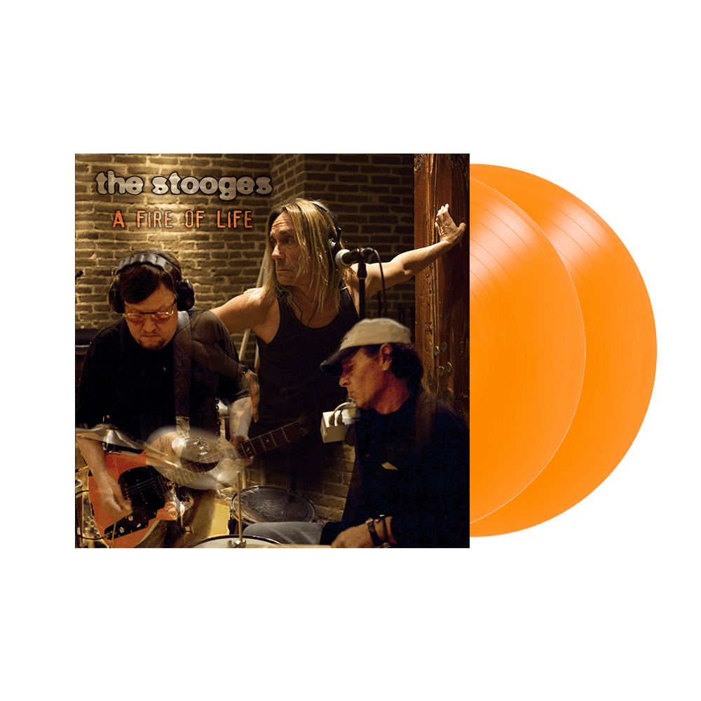 A Fire of Life Orange Double Vinyl by The Stooges