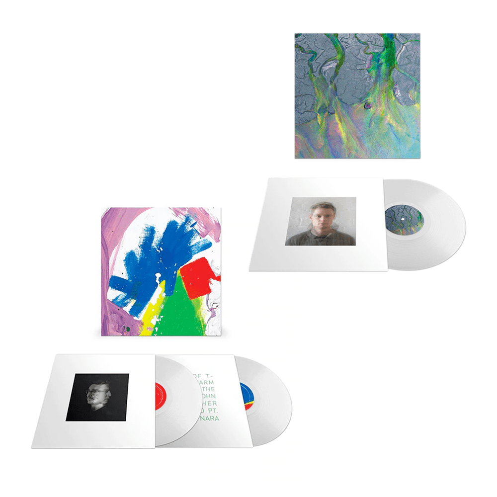 An Awesome Wave White Vinyl + This Is All Yours White Double Vinyl by Alt-J