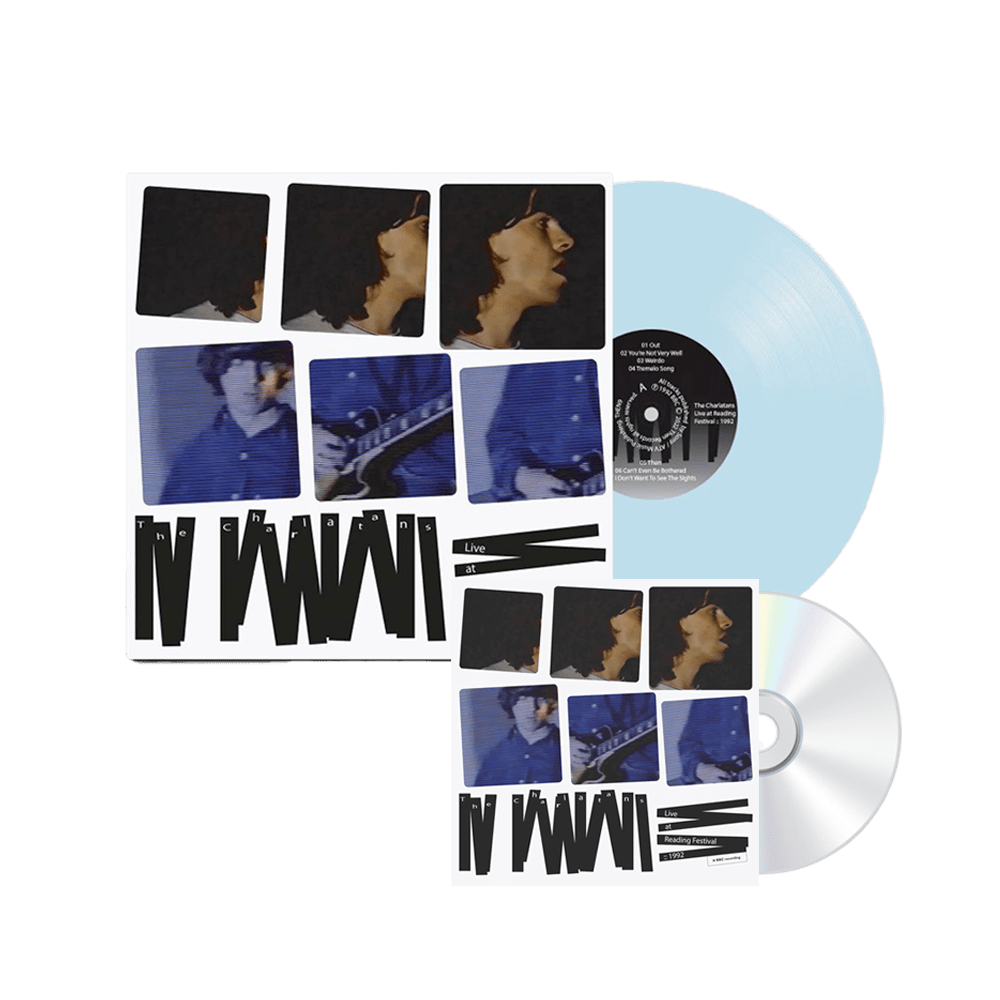 Live At Reading Festival 1992 Powder Blue Vinyl + CD by The Charlatans