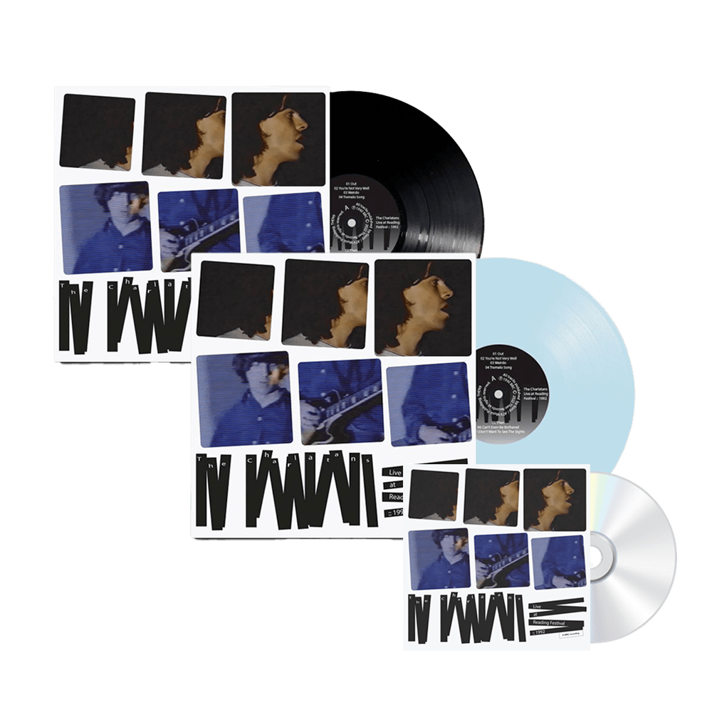 Live At Reading Festival 1992 Powder Blue + Black Vinyl + CD by The Charlatans