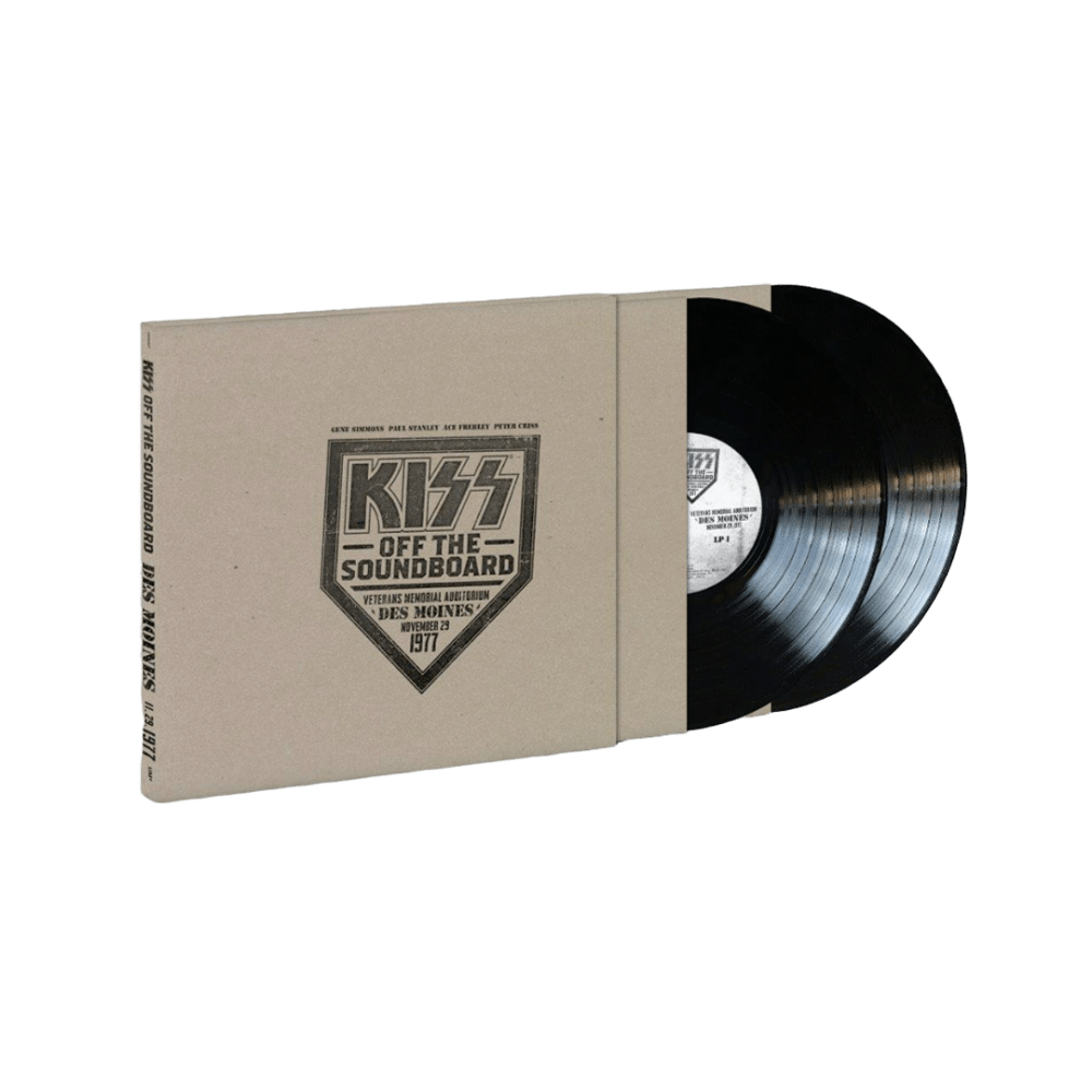 Off The Soundboard: Des Moines Double Heavyweight LP by Kiss