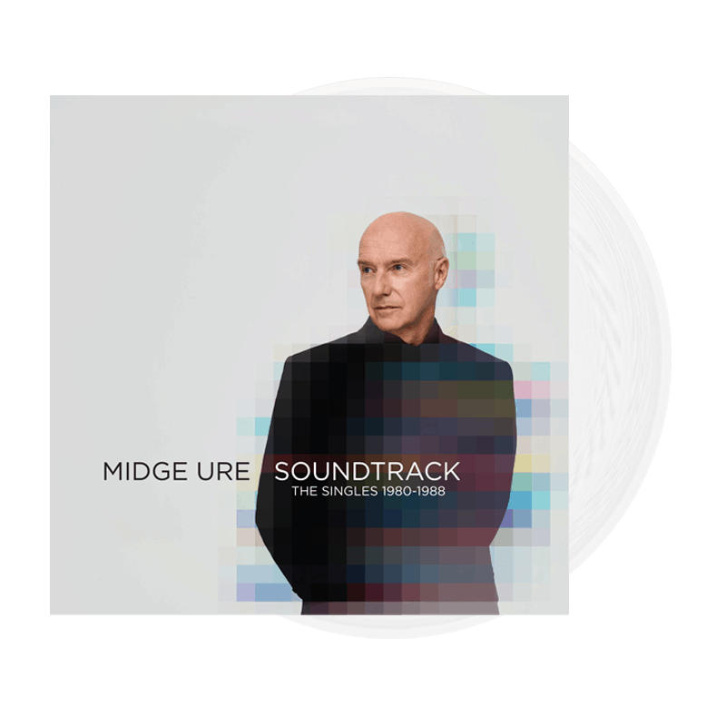 Soundtrack: The Singles 1980-1988 Clear Heavyweight LP by Midge Ure