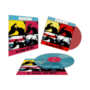 A Way Of Life Transparent Blue Vinyl + CD by Suicide