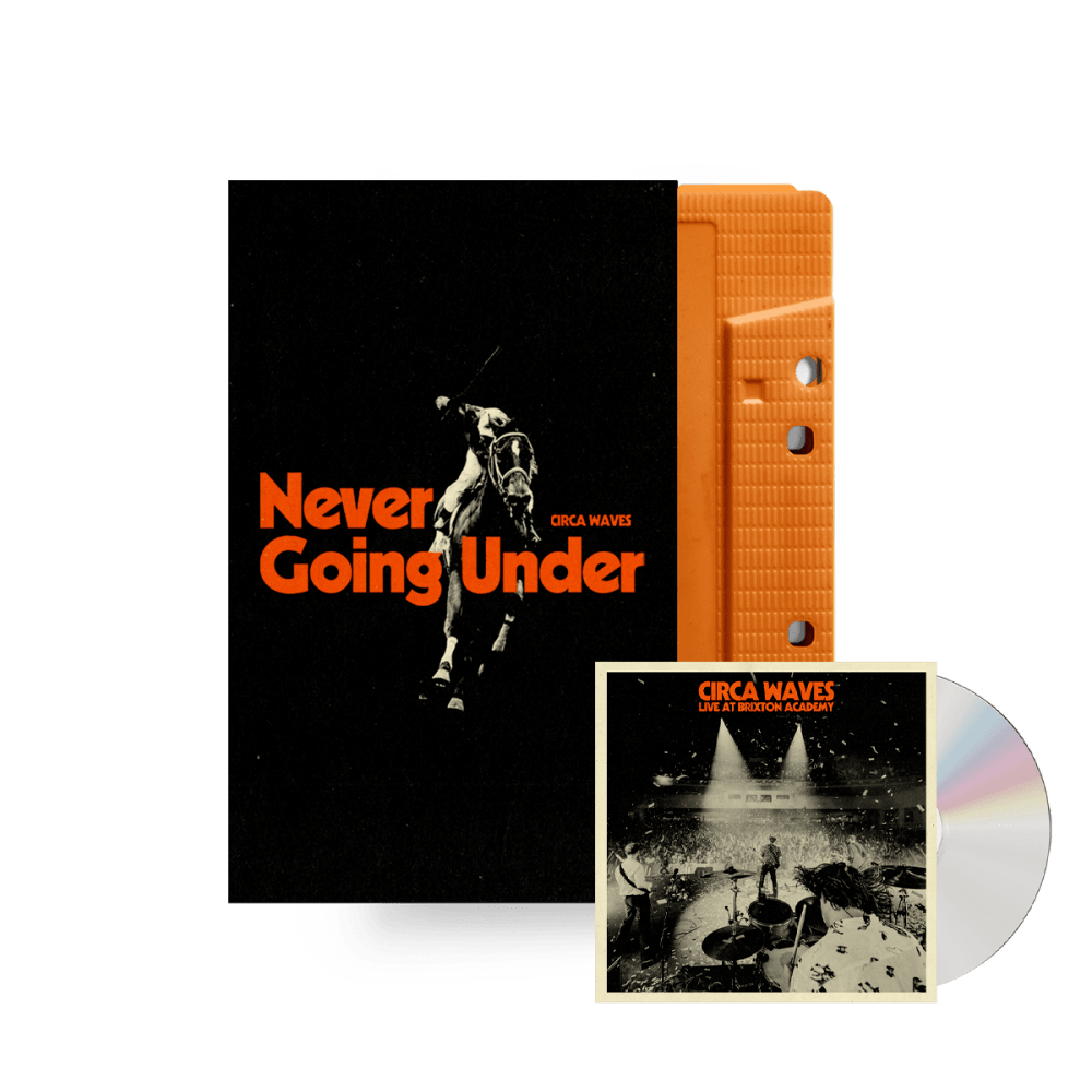 Never Going Under Orange (Signed) Cassette by Circa Waves