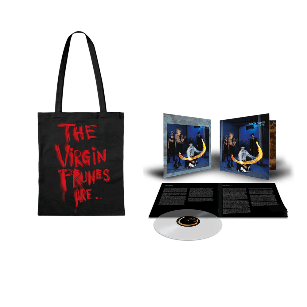 ...IF I DIE, I DIE (40TH ANNIVERSARY EDITION) VINYL + TOTE BAG BUNDLE by The Virgin Prunes