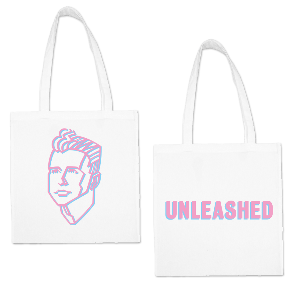 Unleashed Tote White by Holly Johnson