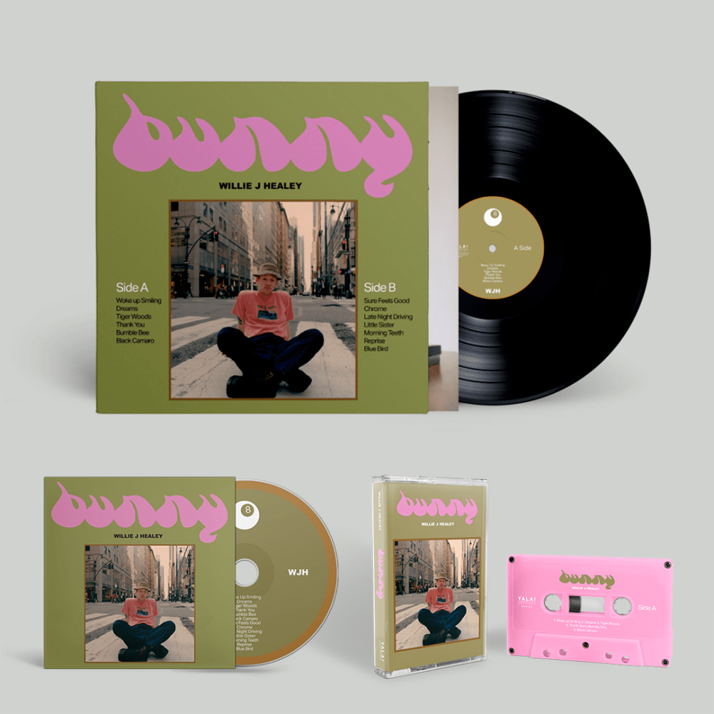 Bunny Vinyl + CD + Cassette Bundle by Willie J Healey