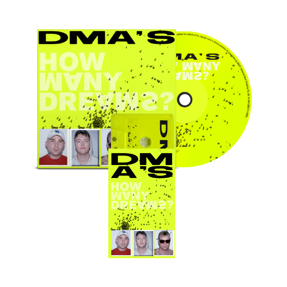 How Many Dreams? CD Album + Exclusive Jelly Yellow Cassette by DMA'S