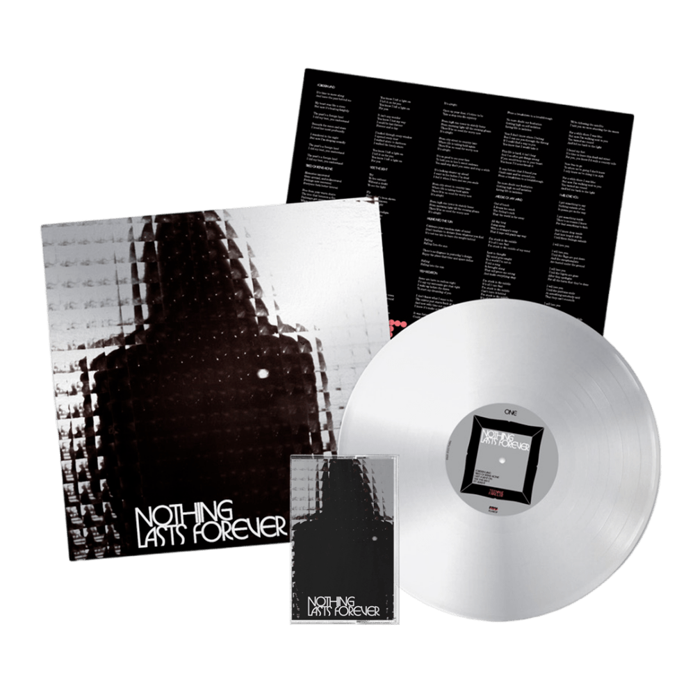 Nothing Lasts Forever Silver Colour Vinyl (Signed) + Cassette by Teenage Fanclub
