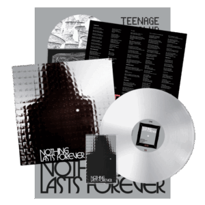 Nothing Lasts Forever Silver Colour Vinyl (Signed) + Cassette + Poster by Teenage Fanclub