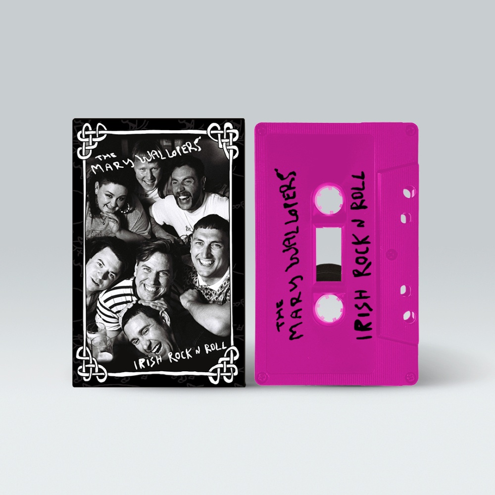 Irish Rock N Roll Neon Pink Cassette by The Mary Wallopers