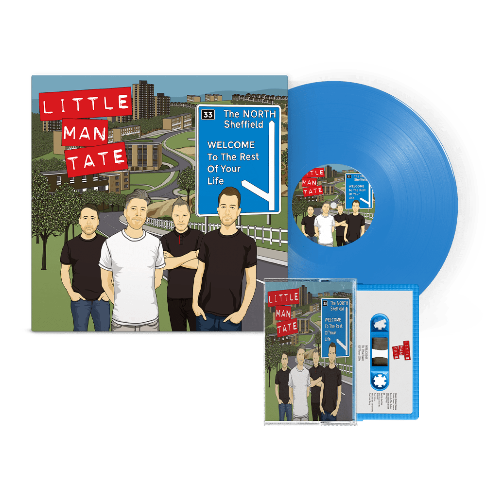 Welcome To The Rest Of Your Life Colour Vinyl Signed + Cassette by Little Man Tate
