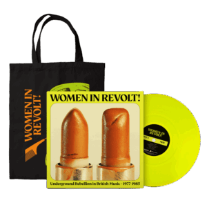 Women In Revolt! Neon Yellow Vinyl & Tote Bag by Women In Revolt!