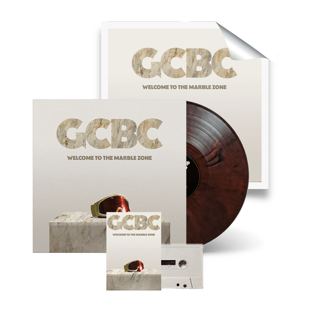 Welcome to the Marble Zone Signed Red Marble Vinyl + White Cassette by Good Cop Bad Cop