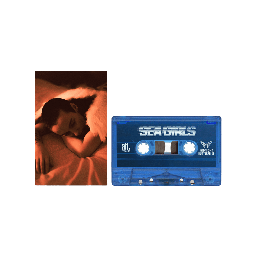 Midnight Butterflies Blue Cassette by Sea Girls