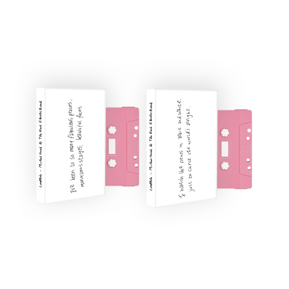 Loophole Signed with Shirl's Ghost Quote Cassette by Michael Head & The Red Elastic Band