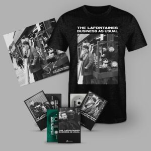 'Business As Usual' All 3 Cassettes, T-Shirt + Signed Print - The LaFontaines