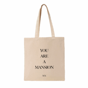 Mountain Music 'You Are A Mansion' Tote Bag - Nina Nesbitt