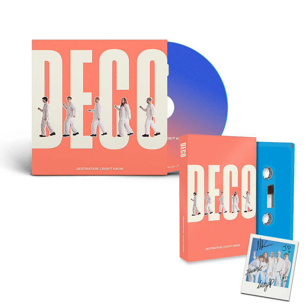 Destination: I Don't Know CD + Blue Cassette by Deco