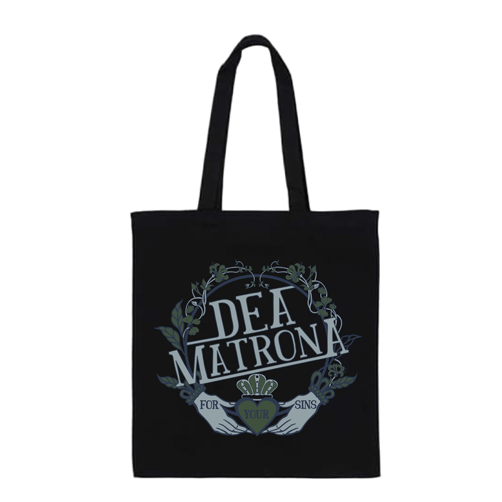 For Your Sins Tote Bag by Dea Matrona