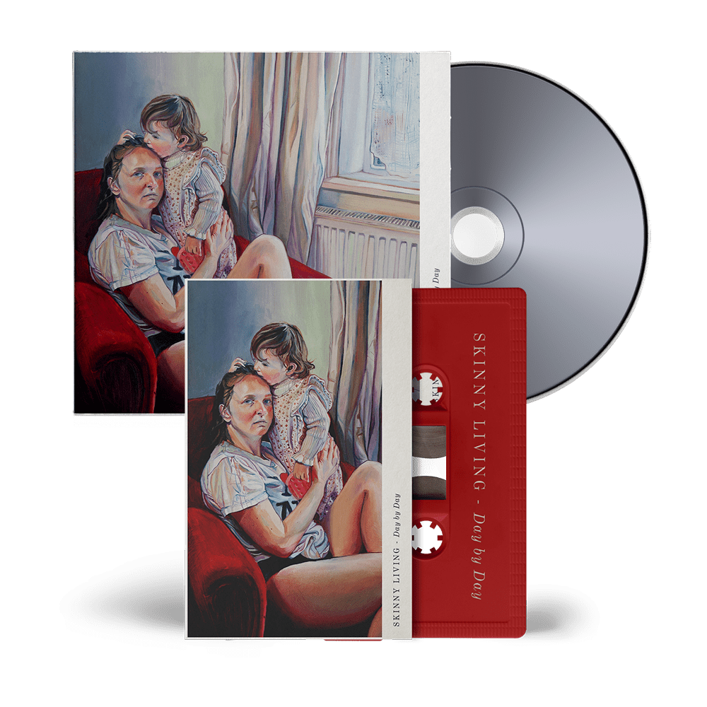 Day By Day Red Cassette & CD by Skinny Living
