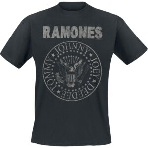 Ramones T-Shirt Hey Ho Let's Go Vintage S to 5XL for Men black