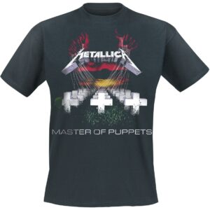 Metallica T-Shirt Master Of Puppets S to 5XL black
