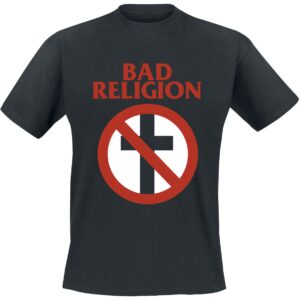 Bad Religion T-Shirt Cross Buster M to XXL for Men black