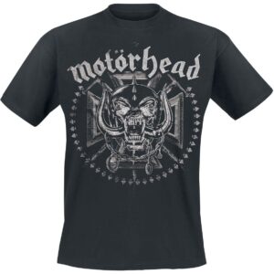 Motorhead T-Shirt Iron Cross Swords M to XXL for Men black