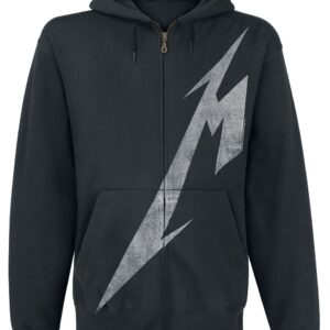 Metallica Hoodie Jacket Shrouded M to 3XL for Men black