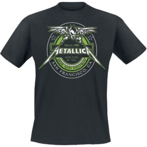 Metallica T-Shirt 100% Fuel Seek And Destroy M to 4XL for Men black