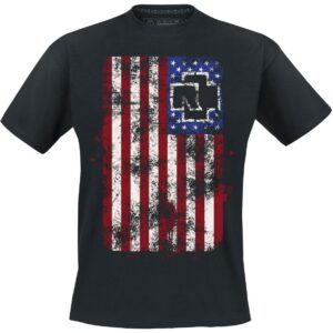 Rammstein T-Shirt Amerika M to 3XL for Men black