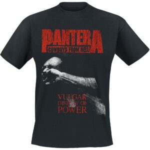 Pantera T-Shirt Vulgar Display Of Power S to XXL for Men black