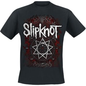Slipknot T-Shirt Framed Flourishes S to XXL for Men black