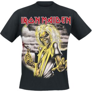 Iron Maiden T-Shirt Killers S to 5XL for Men black