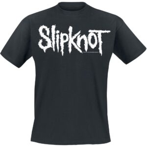 Slipknot T-Shirt White Logo S to 5XL for Men black
