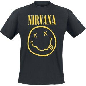 Nirvana T-Shirt Logo S to 5XL for Men black